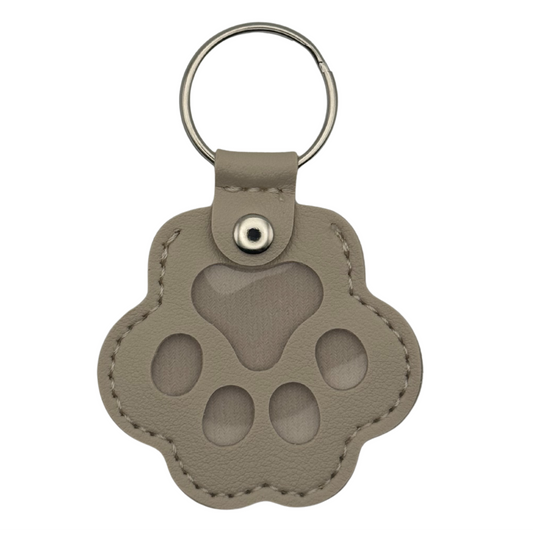 Porte-clés souvenir poils animaux