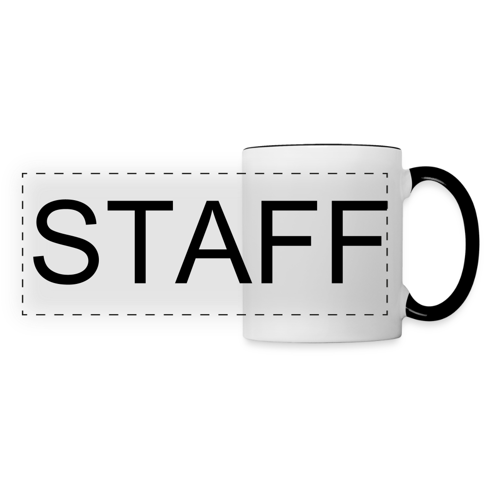 Mug STAFF - blanc/noir