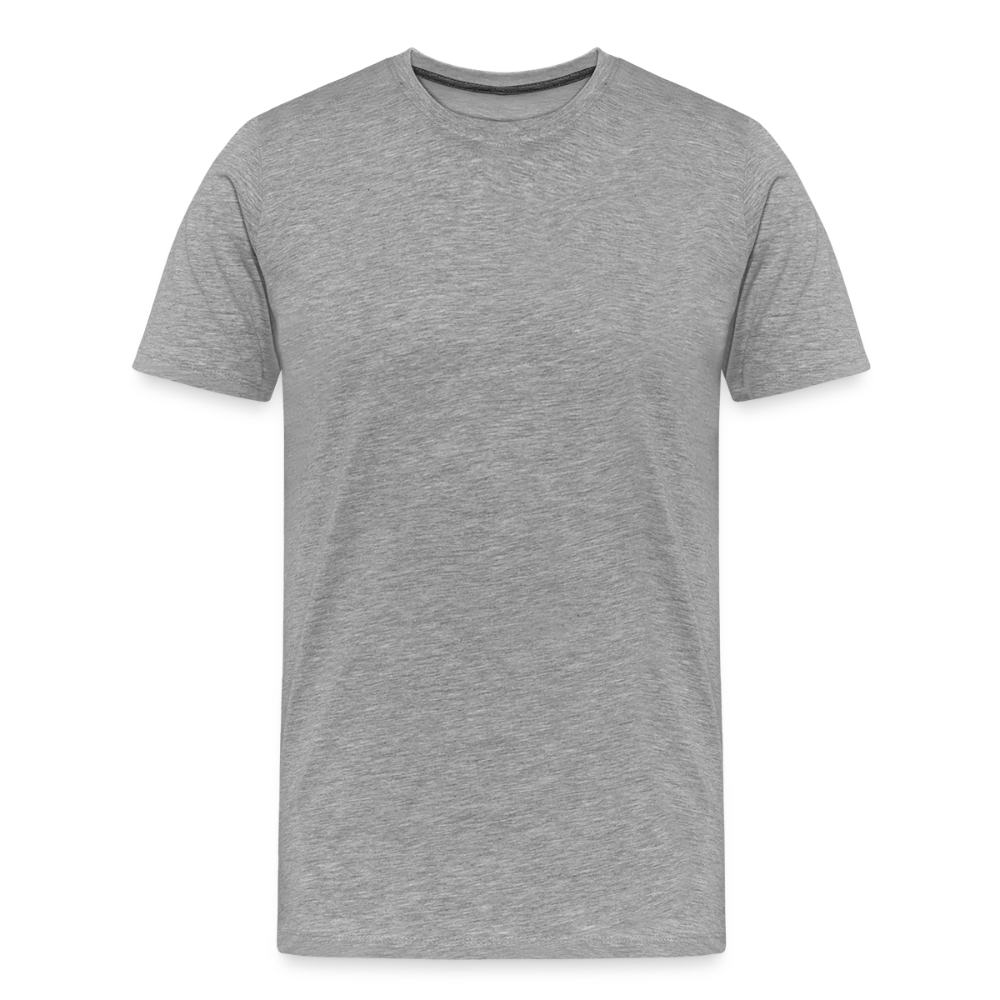 T-shirt premium Homme personnnalisable - gris chiné