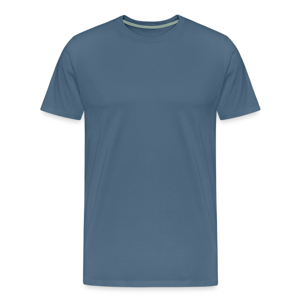 T-shirt premium Homme personnnalisable - gris bleu